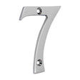 This is an image of Timco - Door Numeral 7 - Polished Chrome 75mm (1 Each Bag) 200709