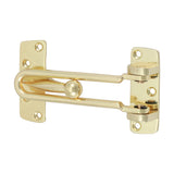 This is an image of Timco - Door Restrictor - Electro Brass 107mm (1 Each Bag) 200741