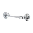 This is an image of Timco - Cabin Hook - Satin Chrome 100mm (1 Each TIMpac) 200749P