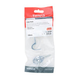 This is an image of Timco - Cabin Hook - Polished Chrome 100mm (1 Each TIMpac) 200759P