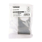 This is an image of Timco - Cylinder Pull - Satin Chrome 79 x 41 (1 Each Bag) 200781