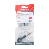 This is an image of Timco - Door Rack Bolts - Satin Chrome 60mm (2 Pieces TIMpac) 200789P