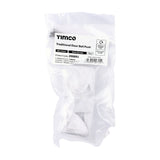 This is an image of Timco - Traditional Door Bell Push - Satin Chrome 80 x 31 (1 Each Bag) 200891