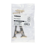 This is an image of Timco - Door Letter A - Polished Brass 60mm (1 Each Bag) 200947