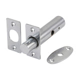 This is an image of Timco - Door Rack Bolts - Polished Chrome 60mm (2 Pieces TIMpac) 200951P