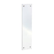 This is an image of Timco - Finger Plate - Polished Chrome 305 x 76 (1 Each Bag) 200955