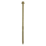 This is an image of Timco - Timber Screws - Hex Head - Exterior - Green 6.7 x 200mm - (20 PCS TIMbag) 200INDEXTB
