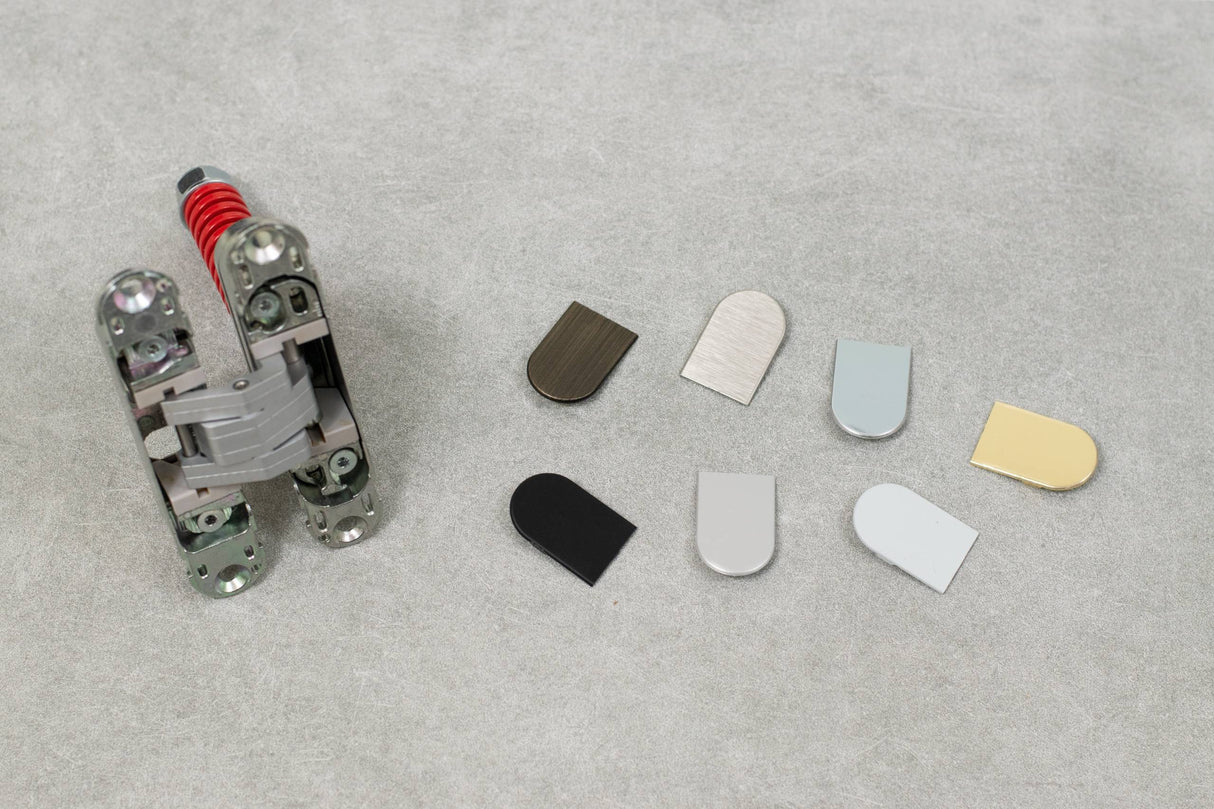 Quality image of AGB Eclipse 3.2 Heavy Duty Self-Close Concealed Hinge for 60kg door - Polished Nickel | Sku. agbh32shdpn | available from Trade Door Handles.
