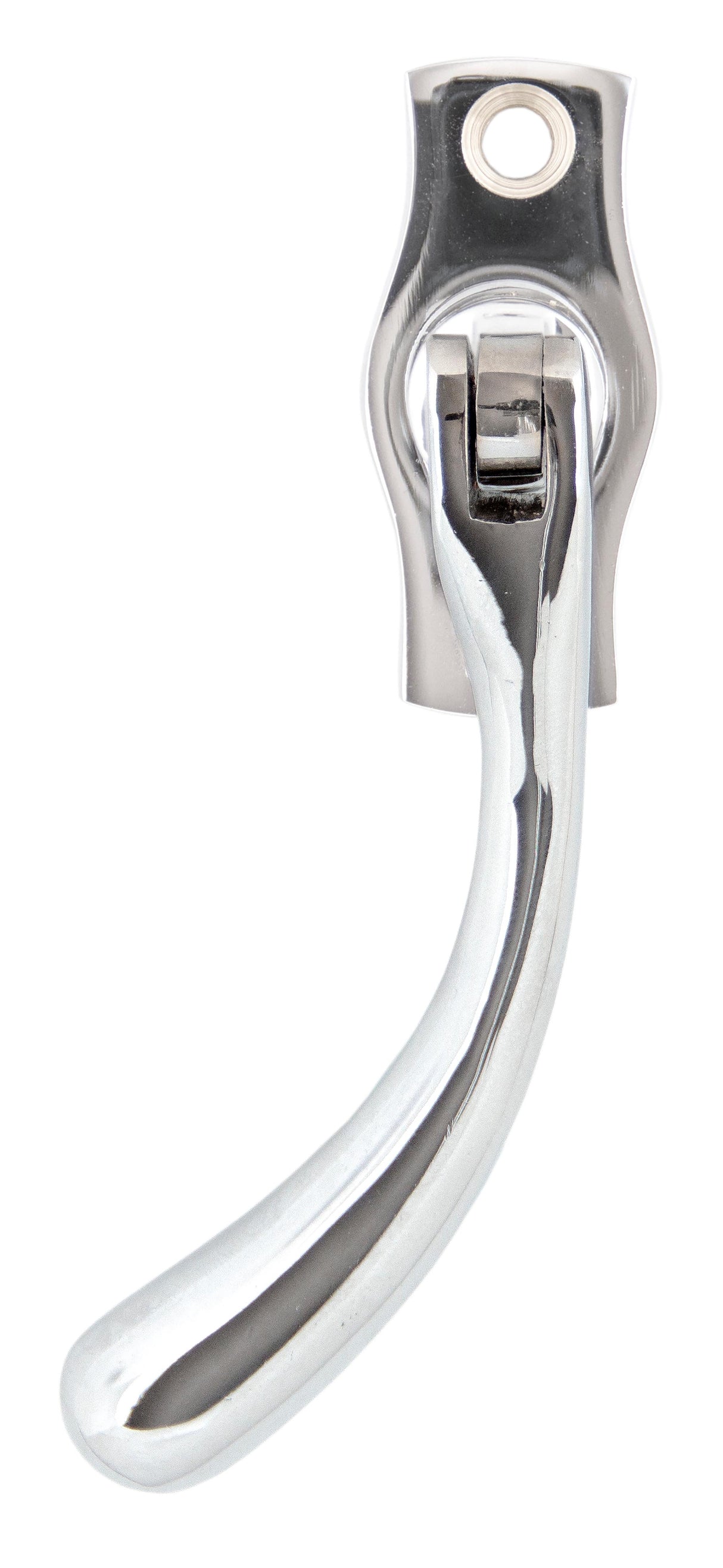 From The Anvil - Polished Chrome Peardrop Espag - LH | Sku. 20415L | Trade Door Handles.