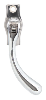 From The Anvil - Polished Chrome Peardrop Espag - RH | Sku. 20415R | Trade Door Handles.