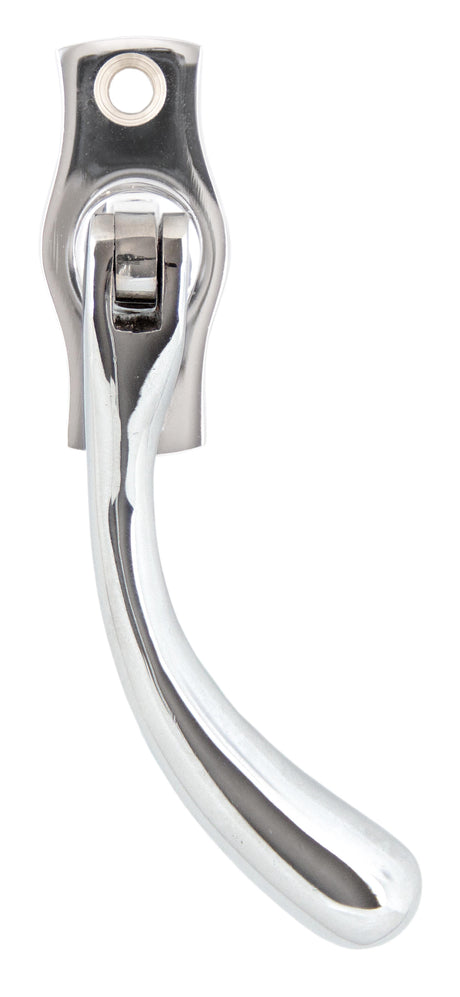 From The Anvil - Polished Chrome Peardrop Espag - RH | Sku. 20415R | Trade Door Handles.