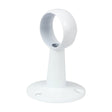 This is an image of Timco - Centre Bracket - For Round Tube - White 25mm (1 Each Bag) 204166