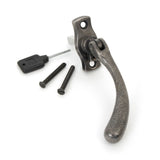 From The Anvil - Antique Pewter Peardrop Espag - LH | Sku. 20416L | Trade Door Handles.