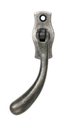 From The Anvil - Antique Pewter Peardrop Espag - LH | Sku. 20416L | Trade Door Handles.