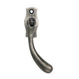 From The Anvil - Antique Pewter Peardrop Espag - RH | Sku. 20416R | Trade Door Handles.