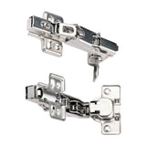 This is an image of Timco - Clip-On Cabinet Hinges - Nickel 170 Degree (1 Pairs TIMbag) 204379P