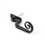 From The Anvil - Black Deluxe Monkeytail Espag - RH | Sku. 20450 | Trade Door Handles.