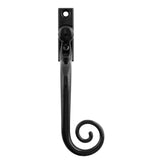From The Anvil - Black Deluxe Monkeytail Espag - RH | Sku. 20450 | Trade Door Handles.