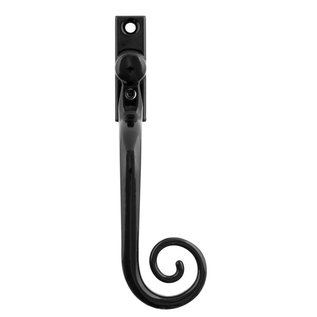 From The Anvil - Black Deluxe Monkeytail Espag - RH | Sku. 20450 | Trade Door Handles.