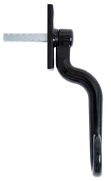 From The Anvil - Black Deluxe Monkeytail Espag - LH | Sku. 20451 | Trade Door Handles.