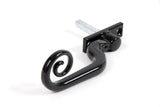 From The Anvil - Black Deluxe Monkeytail Espag - LH | Sku. 20451 | Trade Door Handles.