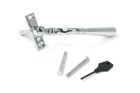 From The Anvil - Polished Chrome Teardrop Espag | Sku. 20462 | Trade Door Handles.