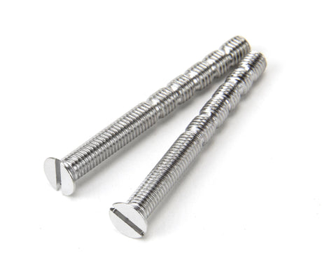 From The Anvil - Polished Chrome Teardrop Espag | Sku. 20462 | Trade Door Handles.