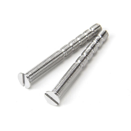 From The Anvil - Polished Chrome Teardrop Espag | Sku. 20462 | Trade Door Handles.