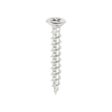 This is an image of Timco - Window Fabrication Screws - Countersunk with Ribs - PH - Single Thread - Gimlet Tip - Stainless Steel 4.3 x 30mm - (1000 PCS Box) 205SS