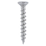 This is an image of Timco - Window Fabrication Screws - Countersunk with Ribs - PH - Single Thread - Gimlet Tip - Stainless Steel 4.8 x 25mm - (1000 PCS Box) 209SS