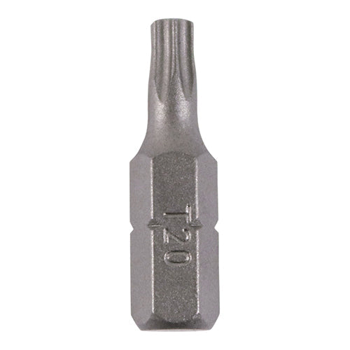 This is an image of Timco - S2 Driver Bits - TX TX20 x 25 (10 Pieces Blister Pack) 20TX25PACK