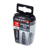 This is an image of Timco - S2 Driver Bits - TX TX20 x 25 (10 Pieces Blister Pack) 20TX25PACK