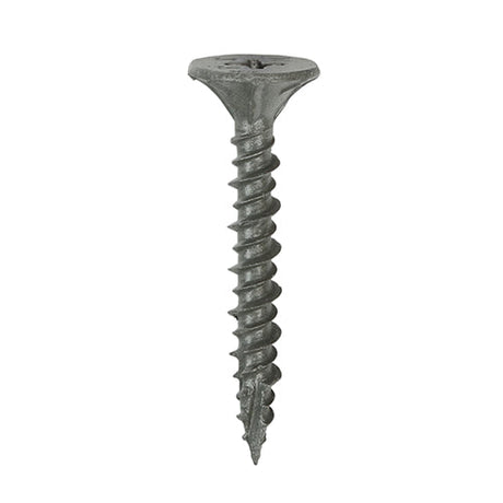 This is an image of Timco - Drywall Construction Timber Stud Cement Board Screws - PH - Countersunk Wafer - Twin-Cut - Exterior - Silver Organic 4.2 x 32mm - (200 PCS Box) 217283