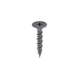 This is an image of Timco - Drywall Construction Timber Stud Cement Board Screws - PH - Countersunk Wafer - Twin-Cut - Exterior - Silver Organic 4.2 x 25mm - (200 PCS Box) 217789