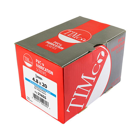 This is an image of Timco - Window Fabrication Screws - Friction Stay - Shallow Pan with Serrations - PH - Single Thread - Gimlet Tip - Stainless Steel 4.8 x 30mm - (1000 PCS Box) 218SS