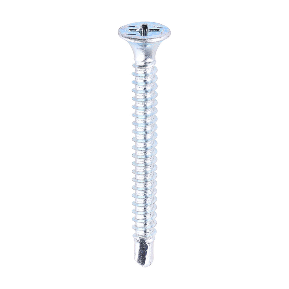 This is an image of Timco - Cill Screws - Bugle - PH - Self-Tapping Thread - Self-Drilling Point - Zinc 4.2 x 42mm - (500 PCS Box) 224Z