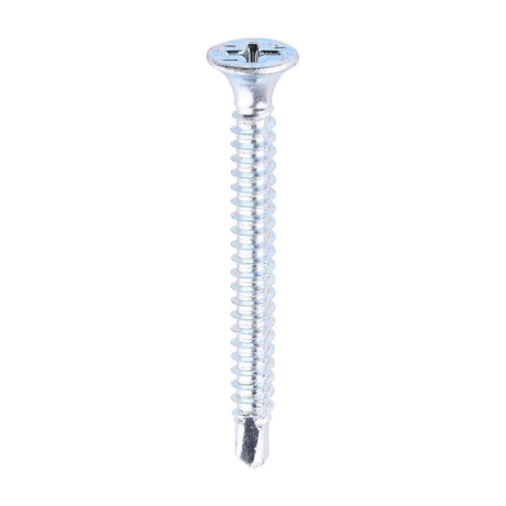 This is an image of Timco - Cill Screws - Bugle - PH - Self-Tapping Thread - Self-Drilling Point - Zinc 4.2 x 42mm - (500 PCS Box) 224Z