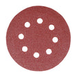 This is an image of Timco - Random Orbital Sanding Discs - 60 Grit - Red 150mm (5 Pieces Pack) 231084