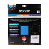 This is an image of Timco - Sanding Sheets - Mixed - Red 230 x 280mm (80/120/180) (5 Pieces Pack) 231123