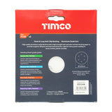 This is an image of Timco - Random Orbital Sanding Discs - 120 Grit - Red 150mm (5 Pieces Pack) 231144
