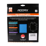 This is an image of Timco - Sanding Sheets - 120 Grit - Red 230 x 280mm (5 Pieces Pack) 231191