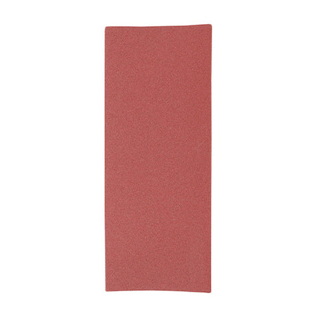 This is an image of Timco - 1/3 Sanding Sheets - 180 Grit - Red - Unpunched 93 x 230mm (5 Pieces Pack) 231222