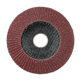 This is an image of Timco - Set of Flap Discs - Aluminium Oxide - Type 29 Conical - 80 Grit 115 x 22.23 (10 Pieces Pack) 231322
