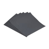 This is an image of Timco - Wet & Dry Sanding Sheets - Mixed - Black 230 x 280mm (180/320) (5 Pieces Pack) 231357