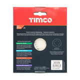 This is an image of Timco - Random Orbital Sanding Discs - 120 Grit - Red 125mm (5 Pieces Pack) 231378