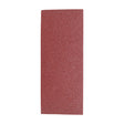 This is an image of Timco - 1/3 Sanding Sheets - 60 Grit - Red - Unpunched 93 x 230mm (5 Pieces Pack) 231467