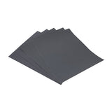 This is an image of Timco - Wet & Dry Sanding Sheets - 1200 Grit - Black 230 x 280mm (5 Pieces Pack) 231636