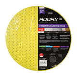 This is an image of Timco - Drylining Sanding Discs - 220 Grit - Yellow 225mm (25 Pieces Pack) 231741