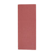 This is an image of Timco - 1/3 Sanding Sheets - 120 Grit - Red - Unpunched 93 x 230mm (5 Pieces Pack) 231751