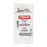 This is an image of Timco - Solid Drawn Hinge - Solid Brass - Bronze 50 x 28 (1 Pairs Bag) 234204